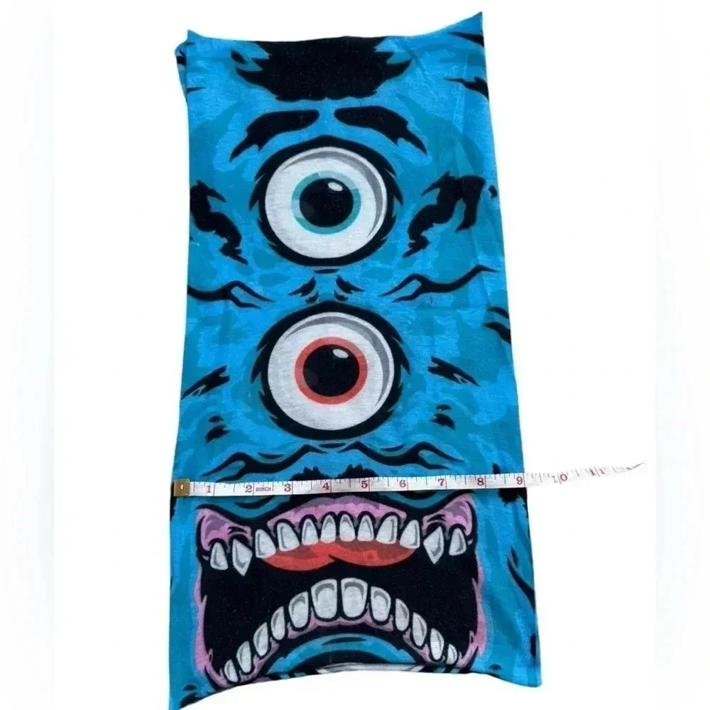INTO THE AM monster seamless bandana - festival dusk mask raves face mask - Picture 5 of 5